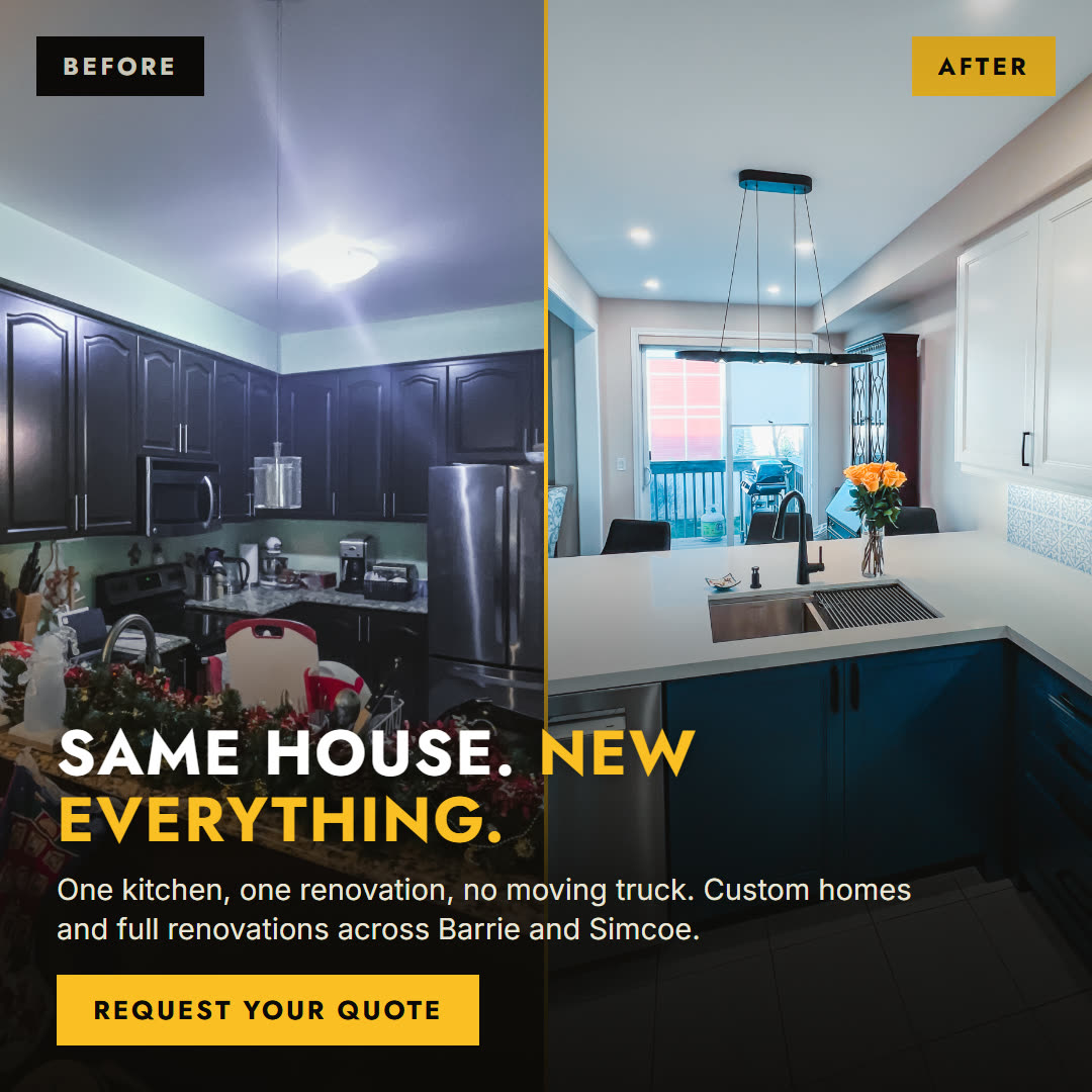 Same house new everything
